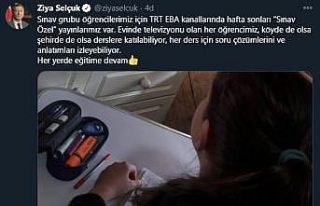 Bakan Selçuk: "Sınav grubu öğrencilerimiz...