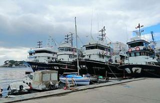 Balıkçı tekneleri Erdek’e sığındı
