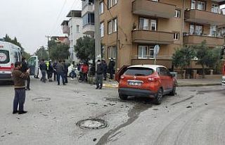 Balıkesir’de 2 aracın karıştığı trafik kazası