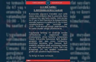 Balıkesir’de 65 yaş üstü vatandaşlar saat 10...