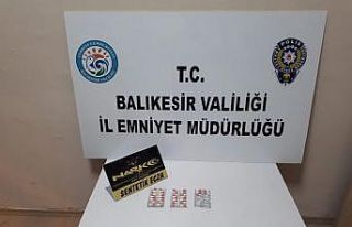 Balıkesir’de polis 6 uyuşturucu şüphelisini...