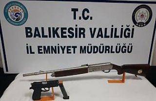 Balıkesir’de polis ekipler son 1 haftada 23 silah...