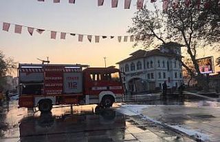 Bandırma köşe bucak dezenfekte ediliyor