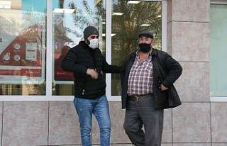 Bankaya girmeye çalışan korona virüslü adam HES...