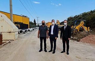 Barakfakih OSB’de altyapı çalışmaları aralıksız...