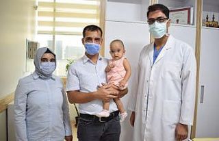 Başak bebek ANKA’da adeta yeniden doğdu