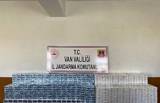 Başkale’de 7 bin 920 paket kaçak sigara ele geçirildi