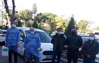 Başkan Akın’dan filyasyonda görev alan belediye...