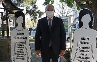 Başkan Atay, kadına karşı şiddete dikkat çekti