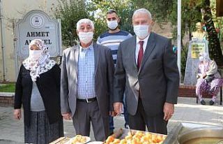 Başkan Atay lokma hayrına katıldı