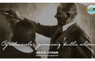 Başkan Ayhan: “Öğretmenlerimiz yol gösterici...