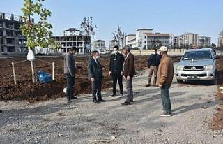 Başkan Beyoğlu park çalışmalarını inceledi