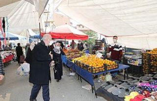 Başkan Bıyık’tan Pazar denetimi