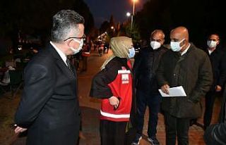 Başkan Bozkurt, İzmir deprem bölgesinde