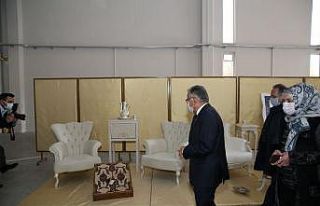 Başkan Büyükkılıç KAYMEK Sanat Merkezi’nde