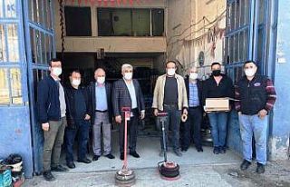 Başkan Çalışkan, sanayi esnafının sorunlarını...