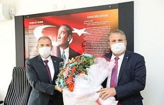 Başkan Çerçi’den yeni kurum müdürlerine ziyaret