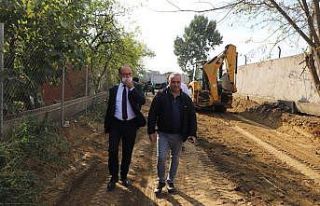Başkan Çetin Akın’dan arazi yolu müjdesi