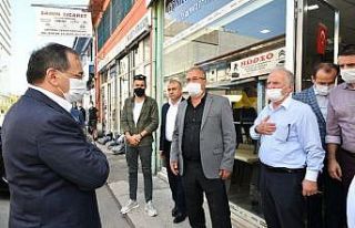 Başkan Demir, halkla iç içe