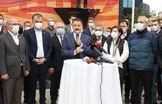 Başkan Deveci’ye destek mitingi