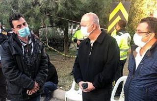 Başkan Ergün depremzede vatandaşlarla bir araya...