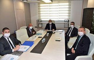 Başkan Ergün, yönetimiyle 2021 yılını planlıyor