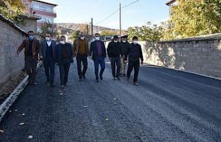 Başkan Geylani: “Yol yapım çalışmalarımız...