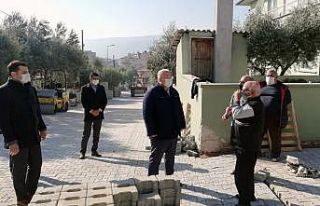 Başkan Gümüş, çalışmaları yerinde inceledi