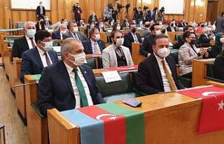 Başkan Özcan Ankara’da partisinin grup toplantısına...