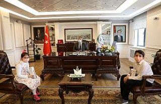 Başkan Palancıoğlu’ndan Lösemili çocuklara...