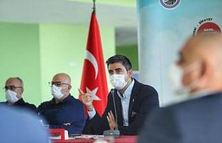 Başkan Yüksel muhtarlar ile bir araya geldi