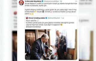 Başkanların, maskesiz ve yasaksız çay özlemi