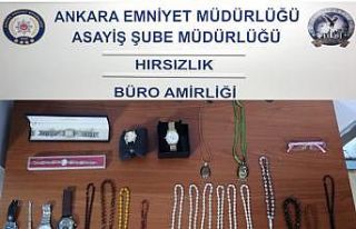 Başkent’te 13 evi soyan Sincap lakaplı hırsız...