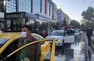 Başkent’te hayat 1 dakikalığına durdu