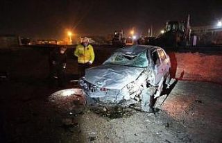 Başkent’te otomobil yapımı süren yola uçtu:...