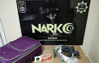 Batman’da 5 kilo 850 gram uyuşturucu ele geçirildi