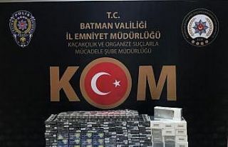 Batman’da bin 360 paket gümrük kaçağı sigara...