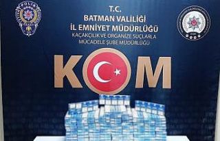 Batman’da kaçak akaryakıt ve sigara ele geçirildi