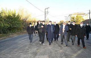 Battalgazi Caddesi’nin yol sorunu çözüme kavuştu