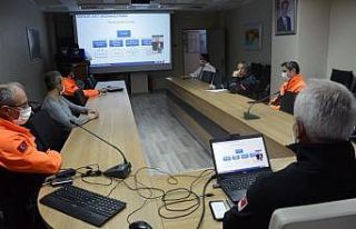 Bayburt TAMP 2020 Masabaşı tatbikatı video konferans...