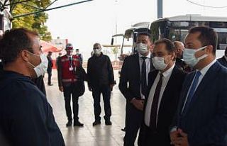 Belediye başkanından salgınla mücadele denetimi