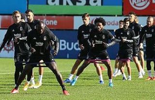 Beşiktaş derbi mesaisine devam etti