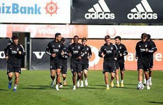 Beşiktaş, Gaziantep FK hazırlıklarına başladı
