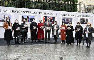 Beyoğlu’nda ‘Karabağ Azerbaycan’dır Zafer...