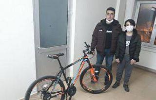 Bisiklet hırsızı yakalandı