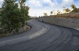 Bitlis Belediyesinden sıcak asfalt çalışması