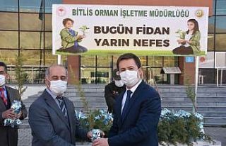 Bitlis’te ‘Bugün fidan yarın nefes’ projesi...