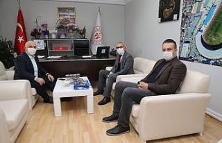 Bıyık, Tatoğlu ve Kadıoğlu’nu ziyaret etti