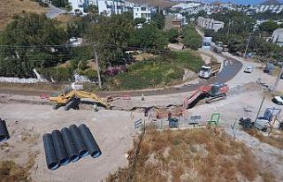 Bodrum kanalizasyonunun 46 kilometresi tamamlandı