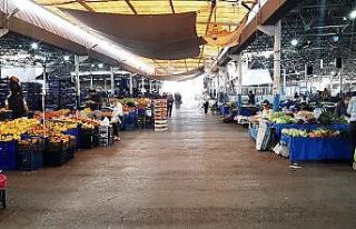 Bodrum’da korona virüs pazarları boş bıraktı
